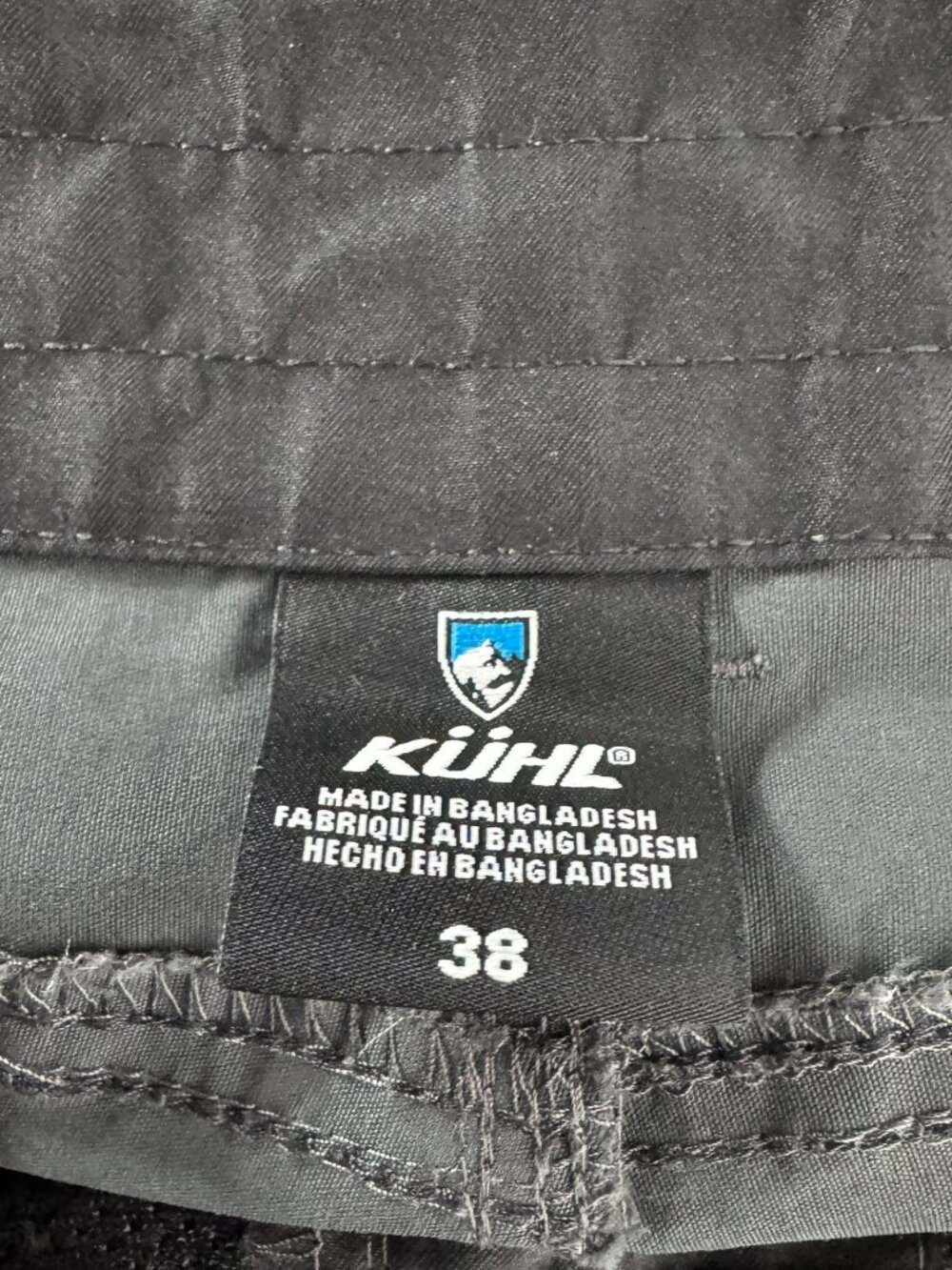 Kuhl Renegade Rock 7" Shorts Mens Size 38 Charcoal Gray Outdoor Hiking SS-2327 - Picture 9 of 13